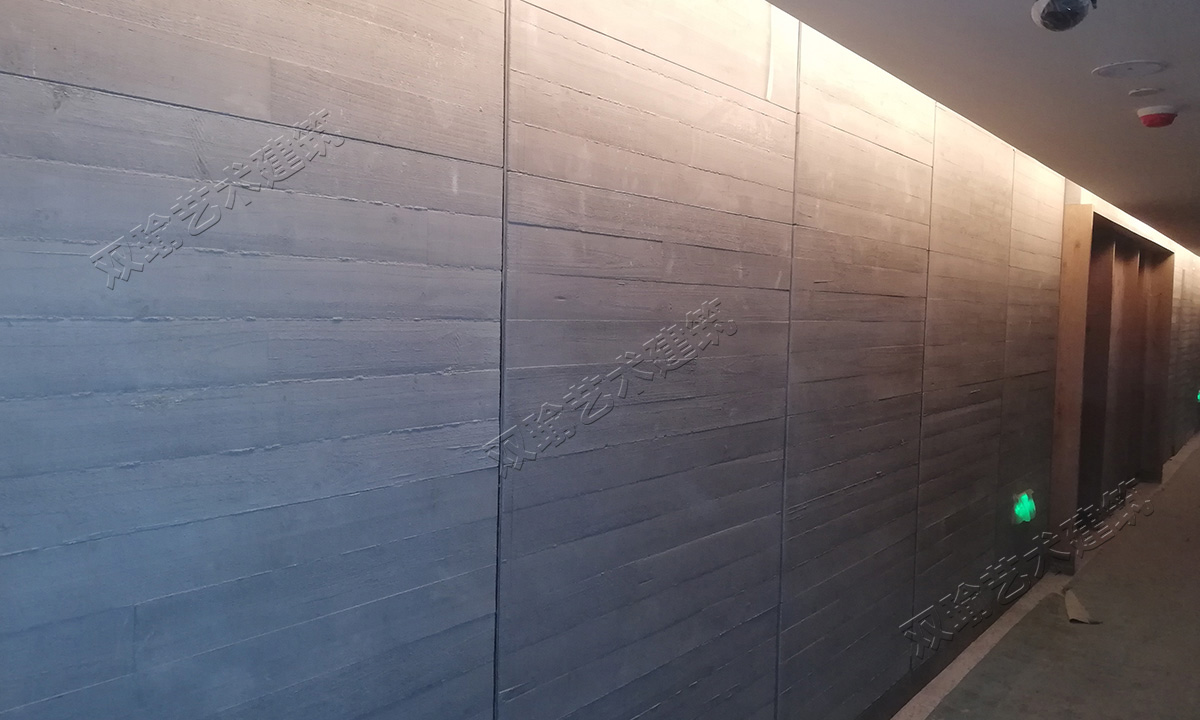三亚阳光酒店—仿夯土挂板、清水混凝土